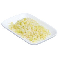 Kohlrabi geschnitten Würfel 5mm küchenfertig  2,5kg Funken