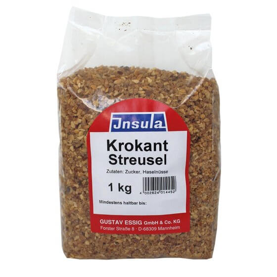 Krokant Streusel 1kg Insula