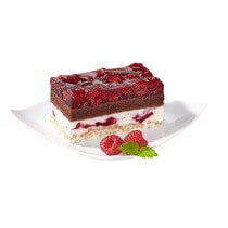 Himbeer-Cranberry-Crisp geschnitten 12 Portionen TK 2,1kg
