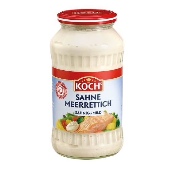 Sahne Meerrettich sahnig-mild 670g Koch