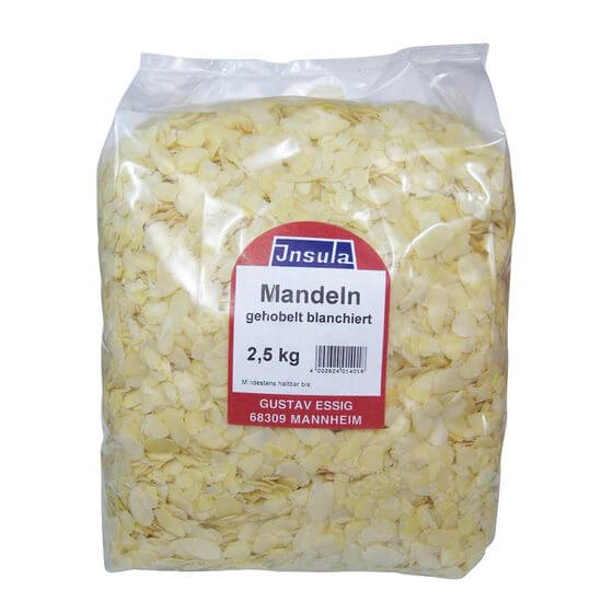 Mandeln gehobelt ODZ 2,5kg Insula