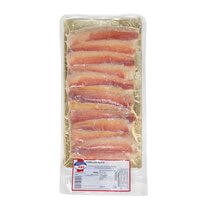Forellenfilet ohne Haut,geräuchert,vakuumiert TK 1kg