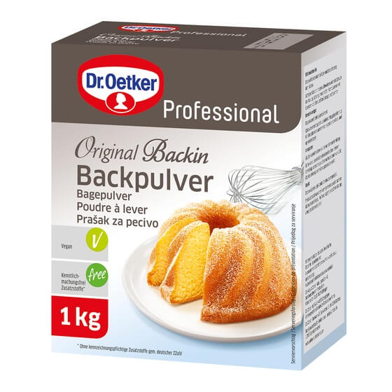 Backpulver Backin ODZ 1kg Oetker