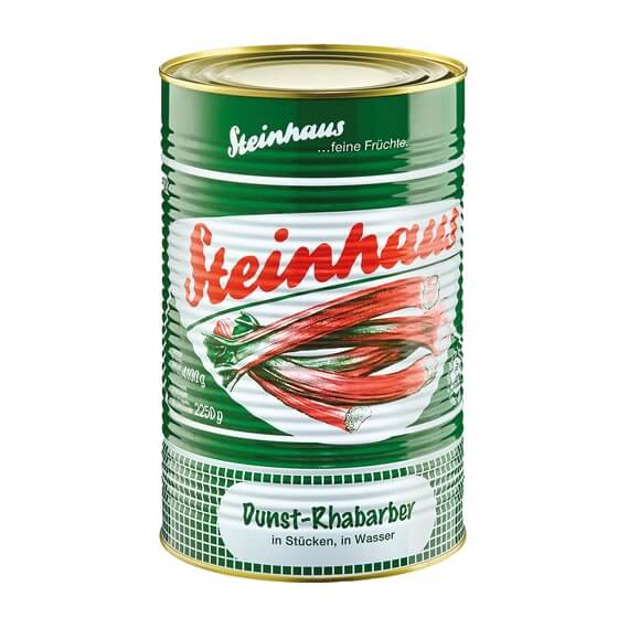 Rhabarber Dunstkonserve 4,1kg/2,15kg Steinhaus