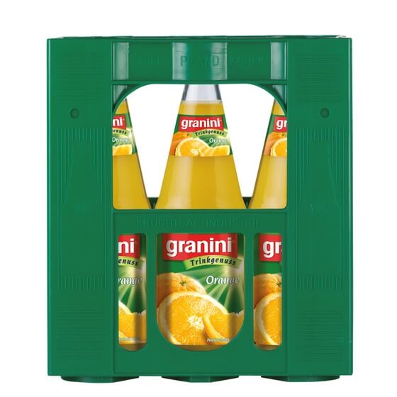 Orangensaft 6x1l Glas Pfand Granini