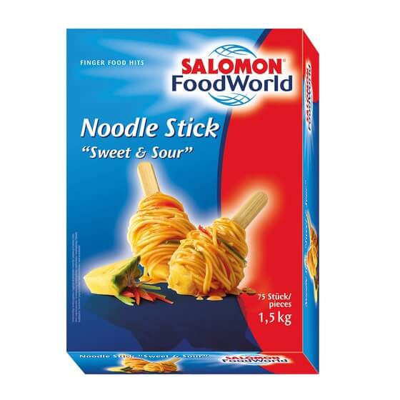 Noodle Stick Sweet&Sour TK 1,5Kg  75 Stück  Salomon