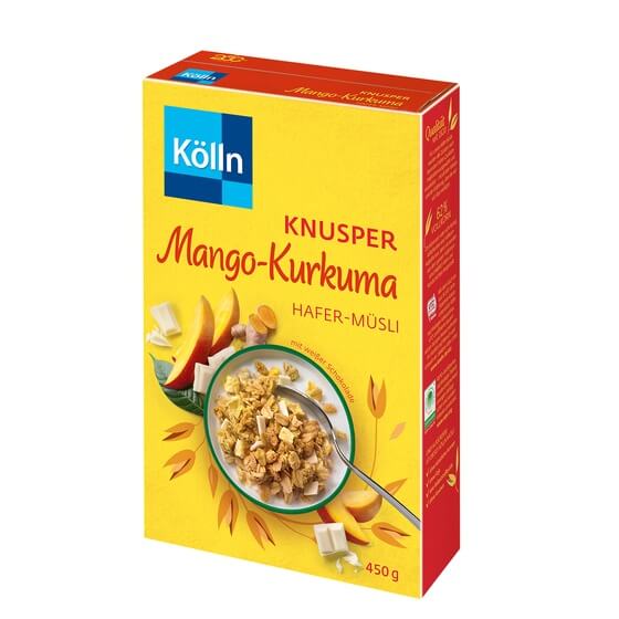 Müsli Mango-Kurkuma 450g Kölln