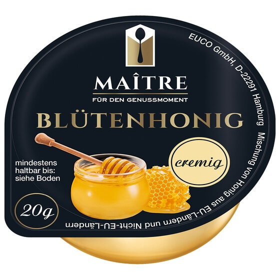 Blütenhonig cremig ODZ 96x20g Portion Maitre