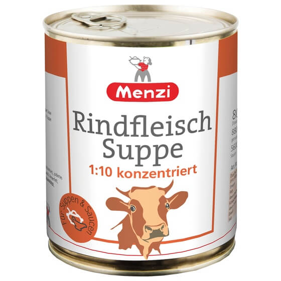 Rindfleischsuppe Konzentrat 1:10 800ml Menzi