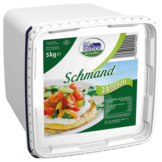 Schmand Sauerrahm 24% 5Kg Wiesehoff