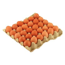 Eier Columbus Frischei Freilandhaltung braun DE Gr.M/L 60er