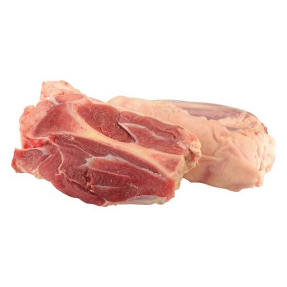 Schweinehaxen roh,natur,halbiert gefroren/getaut ca.400g