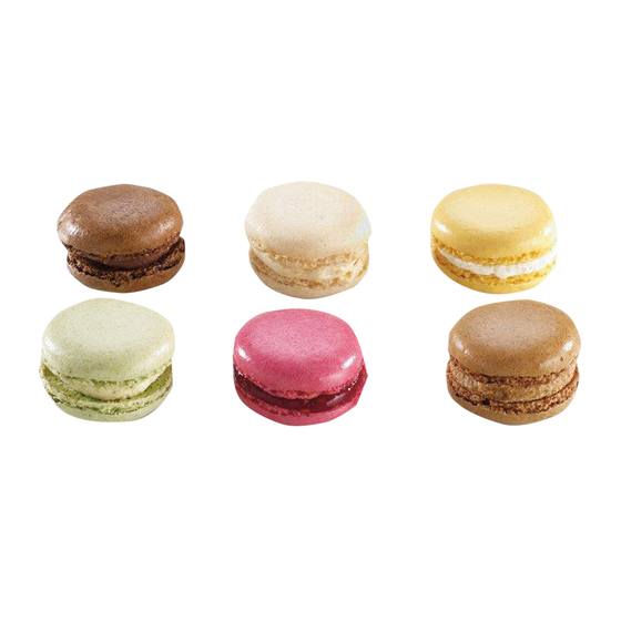 Mini Macarons 6-fach sortiert 749g TK Edna