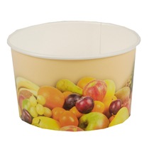Eisbecher Pappe "Früchte" 125ml 200St PapStar