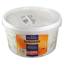 Gurkensalat weiß mit Zwiebeln 3kg Pomberg