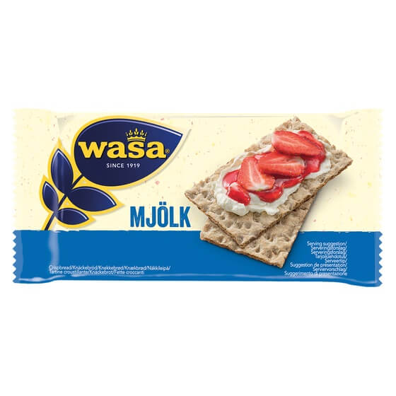 Wasa Mjölk Knäckebrot portioniert 120x2er