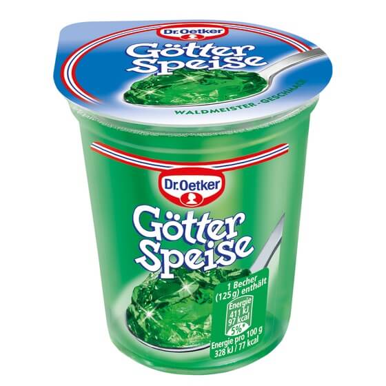 Götterspeise Waldmeister 125g Oetker