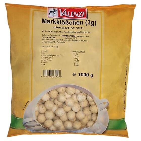 Markklösschen 3g/Stk.TK 1Kg Valenzi