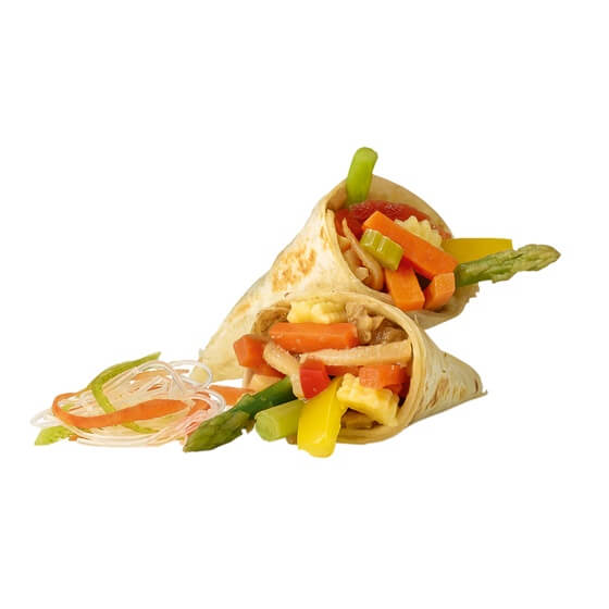 Mini Wrap Asian Veggie TK 1,19Kg 34 Stück  Salomon