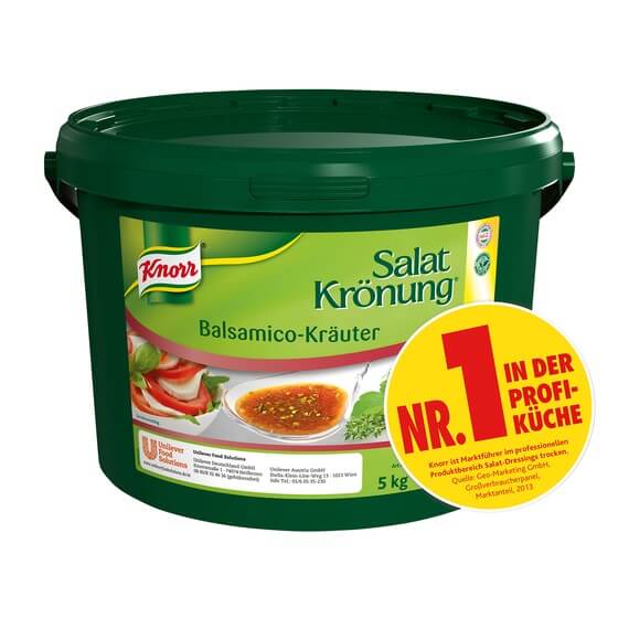 Salatkrönung Balsamico-Kräuter 5kg Knorr