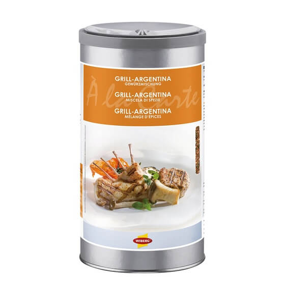 Grill-Argentina-Gewürzzubereitung 550g Dose Wiberg