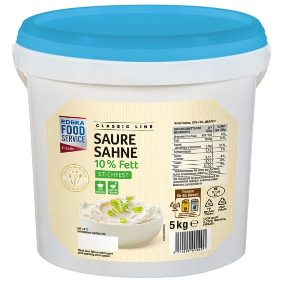 Saure Sahne 10% 5Kg EFS