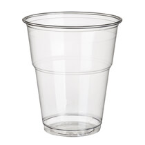 Kaltgetränkebecher PLA pure glasklar 0,3l 70St PapStar
