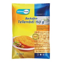 Backofen Tellerrösti 150g vorgebacken ODZ 2x14St. Schnefrost
