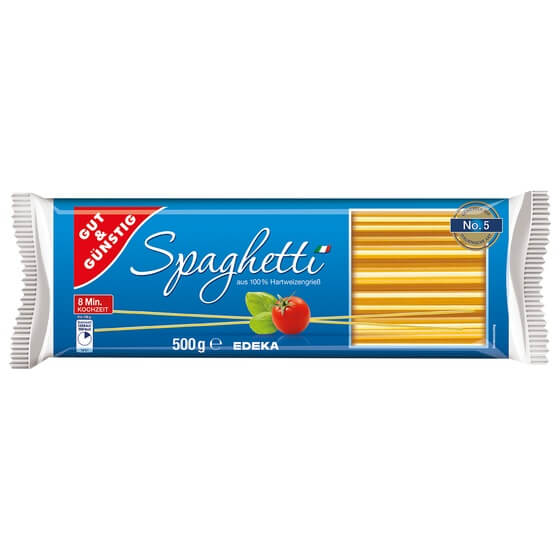 Spaghetti 500g G&G