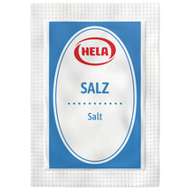 Salz Portionsbeutel 1g Hela 1000St