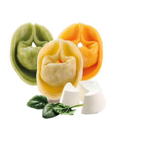 Tortellini Tricolore Ricotta-Spinat TK 10Kg Hilcona