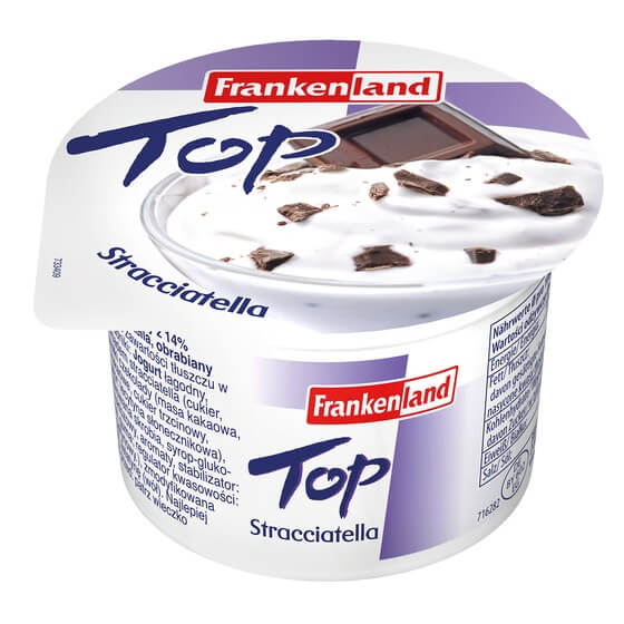 Fruchtjoghurt Straciatella 3,8% Fett 20x100g Frankenland