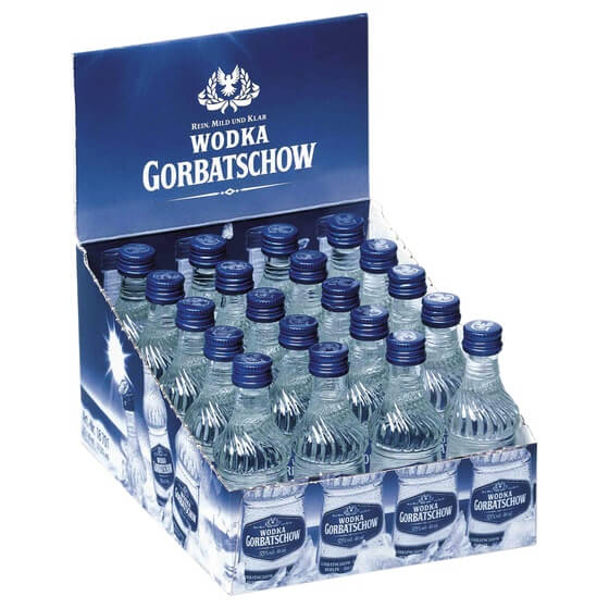 Wodka 37,5%vol 20x40ml Gorbatschow