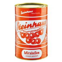 Mirabellen ohne Stein gezuckert 4,1kg/2,4kg Steinhaus