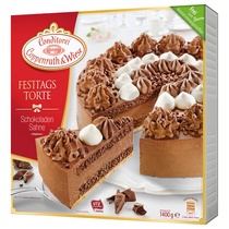 Schoko-Sahne-Torte ganz TK 1,4kg Coppenrath&Wiese