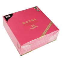 Servietten Royal fuchsia 1/4-Falz 40x40cm 50 Stück PapStar