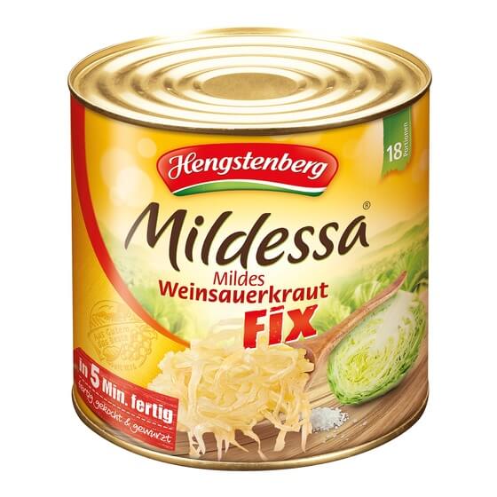 Mildessa Sauerkraut Fix 2,53kg Hengstenberg