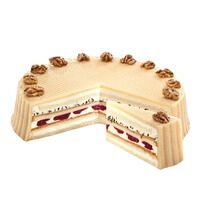 Marzipan-Cremetorte ungeschnitten TK 1,95kg Pfalzgraf