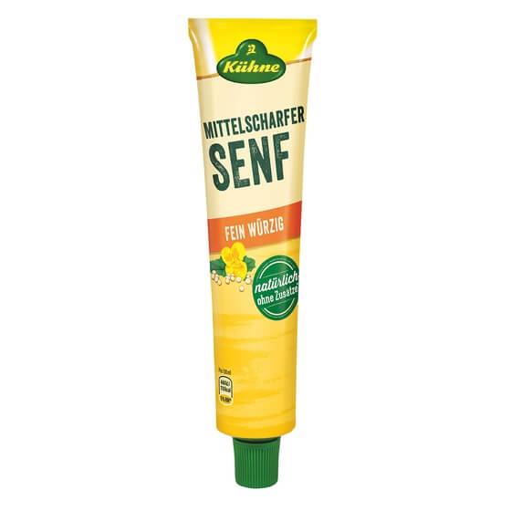 Senf Mittelscharf 100ml Kühne