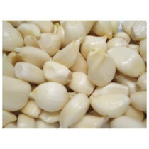 Knoblauch frisch geschält küchenfertig 500g Funken