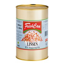 Linsen mit Suppengemüse 4kg/2,65kg Freshcan