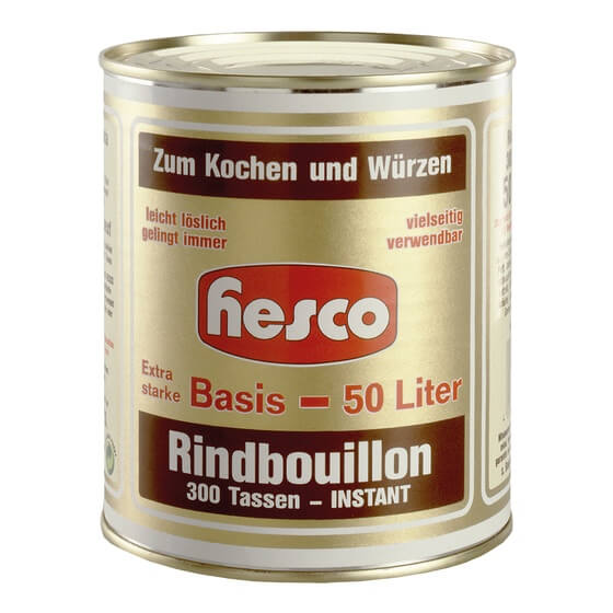 Rindsbouillon Konzentrat ODZ 1kg ergibt 50L Hesco