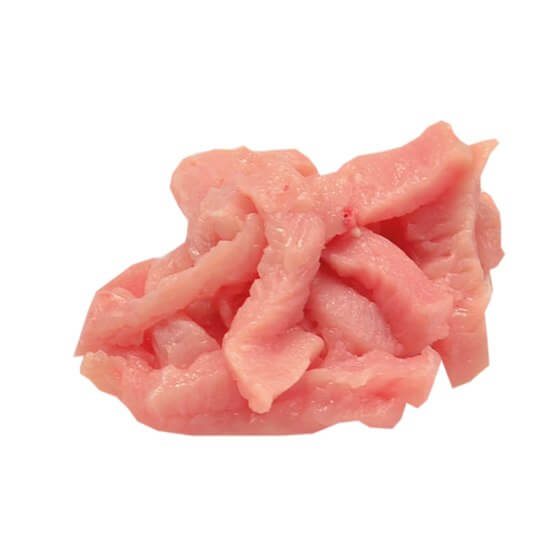Geschnetzeltes Putenbrust* Tray 1kg