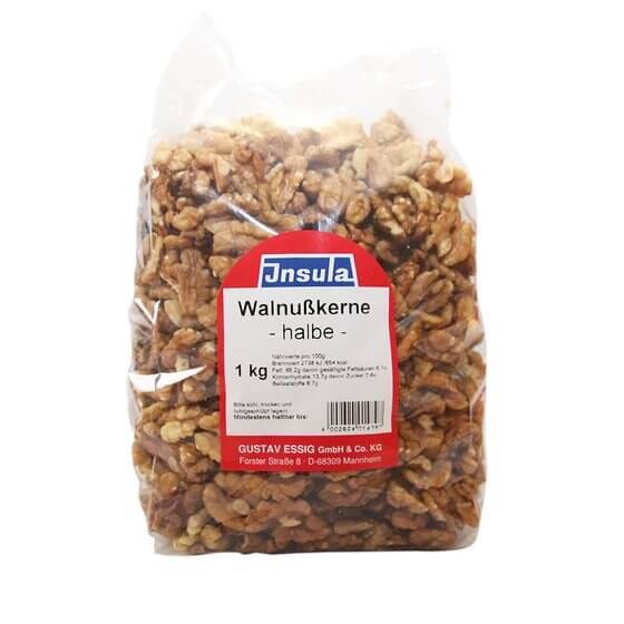 Walnußkerne halbe ODZ 1kg Insula