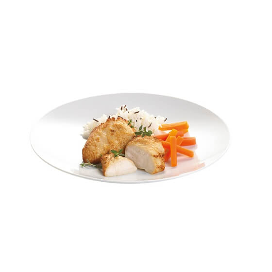 Hähnchenbrustfilet natur gegart 50x120g ODZ TK 6Kg Kemper