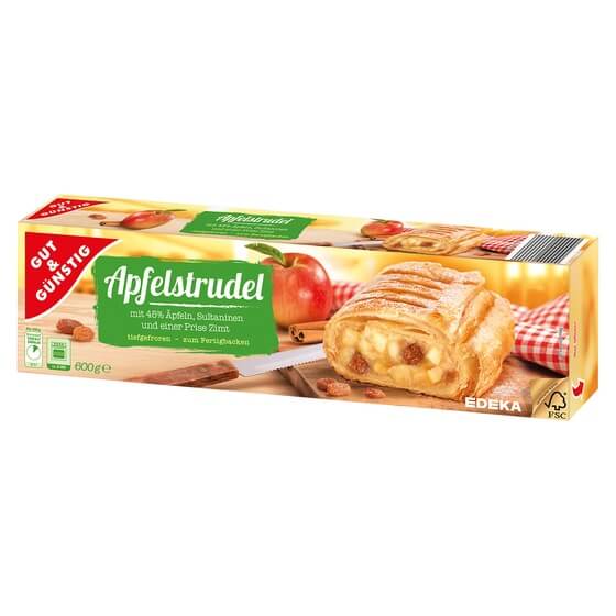 Apfelstrudel TK 600g G&G