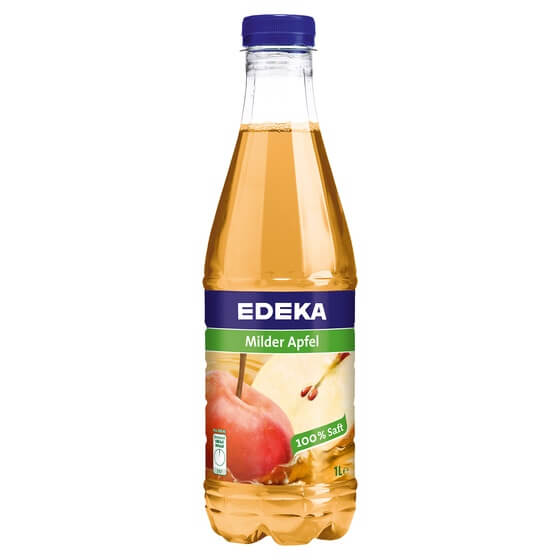 Apfelsaft Mild 1l PET Pfandfrei Edeka