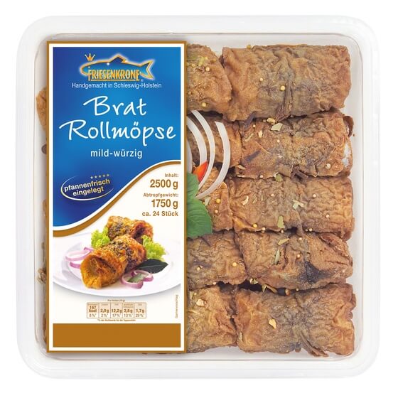 Bratrollmöpse MSC 2,5kg ca.22Stück Friesenkrone