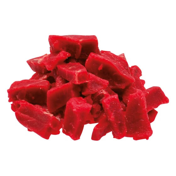 Rindergeschnetzeltes I a.d. Keule,roh,natur Tray 1kg