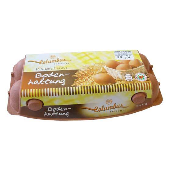 Eier Bodenhaltung 10er M/L EP
